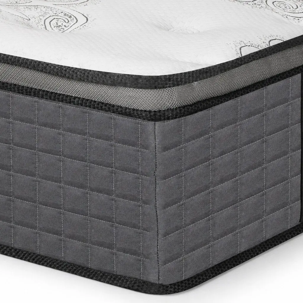 King Single Spring Mattress with Egg-Crate Foam
