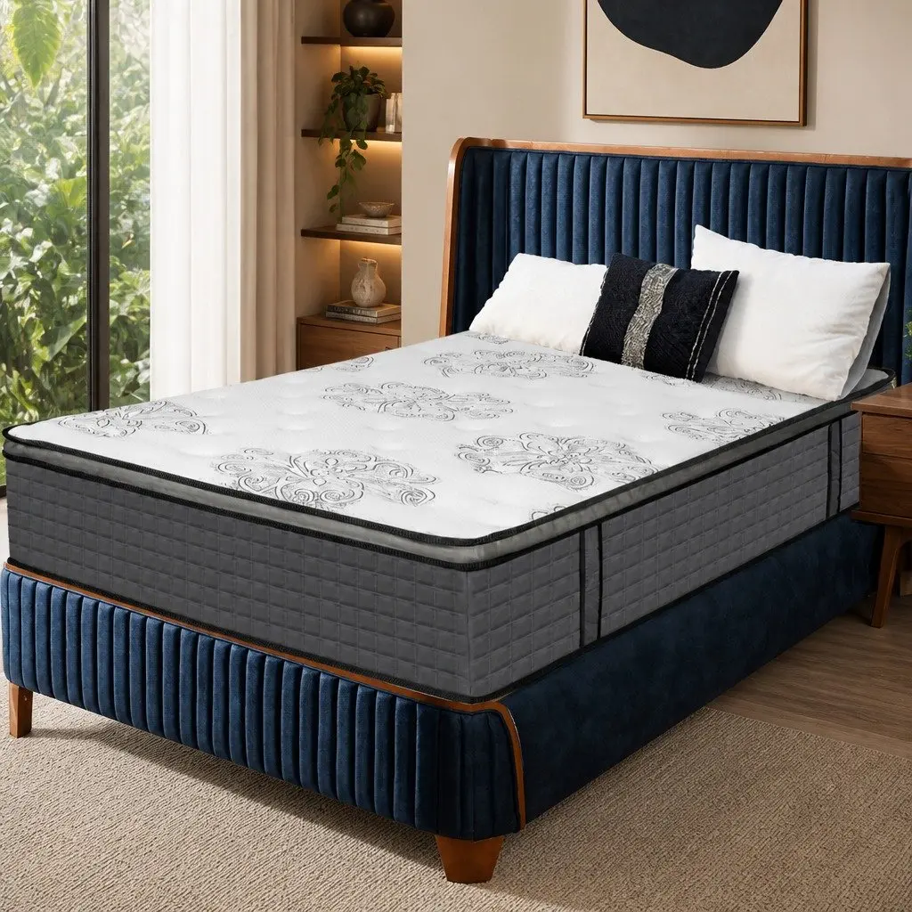 King Single Spring Mattress with Egg-Crate Foam