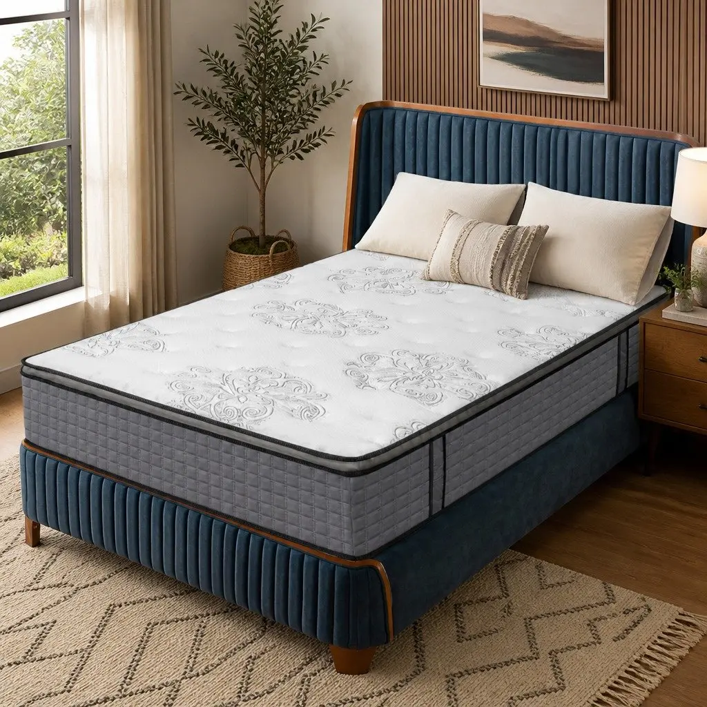 Medium Firmness Single Spring Mattress with Pocket Coils