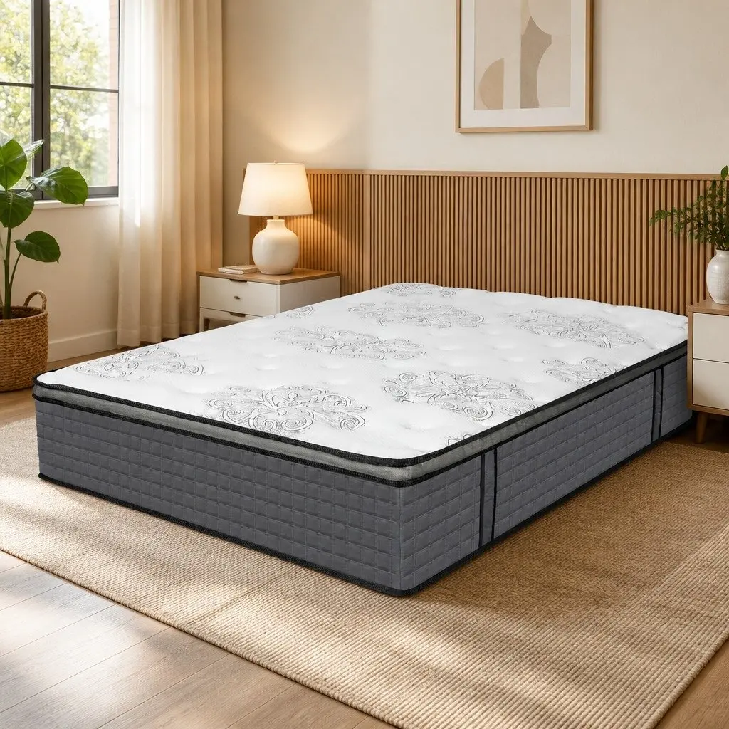 Super King Size Pocket Coil Mattress with Memory Foam