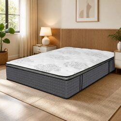 Super King Size Pocket Coil Mattress with Memory Foam