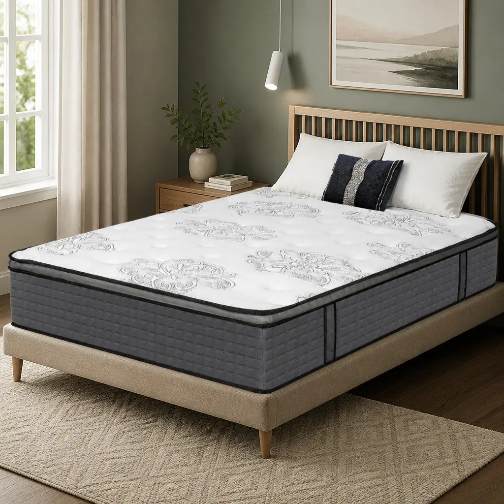 Super King Size Pocket Coil Mattress with Memory Foam