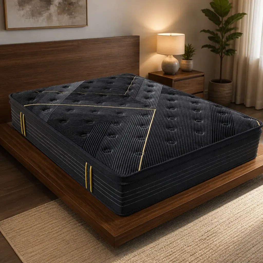 Queen Spring Mattress with Bamboo Charcoal Support