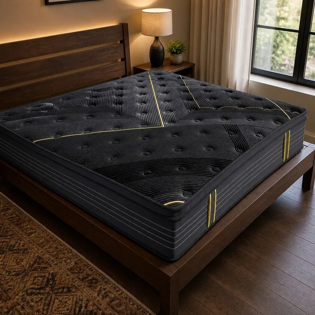 Queen Spring Mattress with Bamboo Charcoal Support