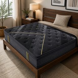 Bamboo Charcoal Pocket Coil Spring Mattress, Single Size