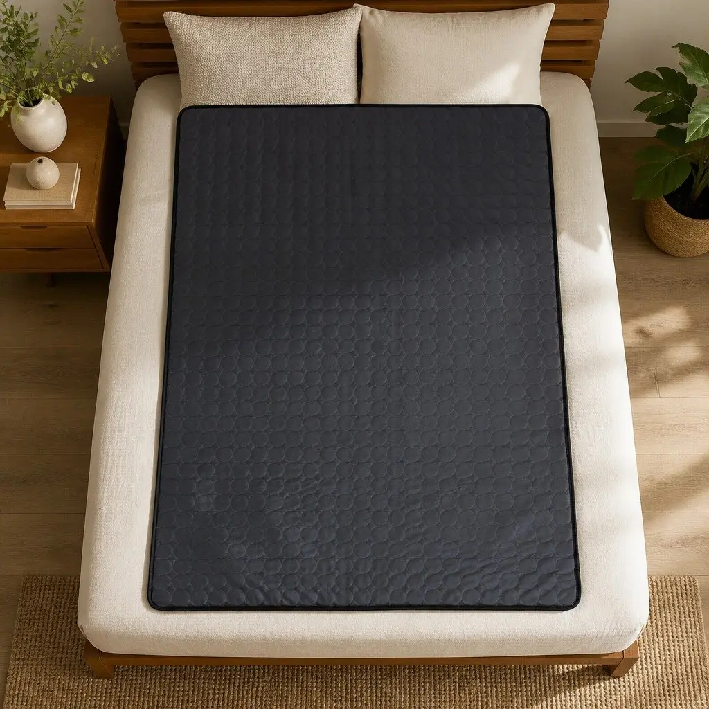 Pocket Spring Mattress Cool Gel Memory Foam Medium-Firm King Size White Grey Green