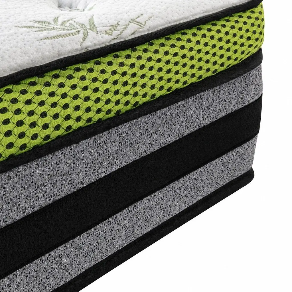 King Single Pocket Spring Cooling Mattress