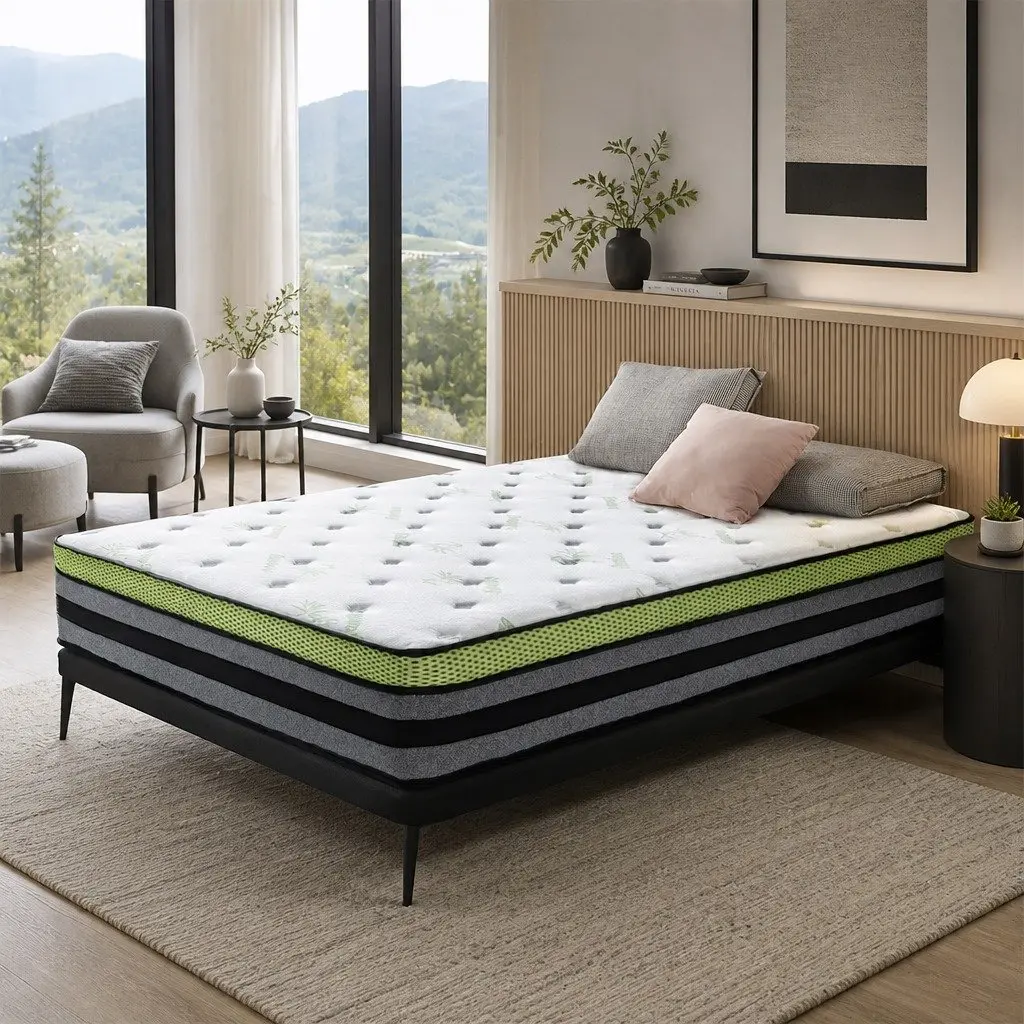 King Single Pocket Spring Cooling Mattress
