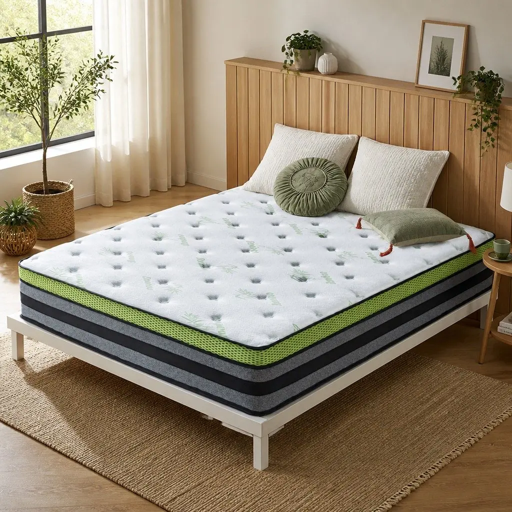 King Single Pocket Spring Cooling Mattress