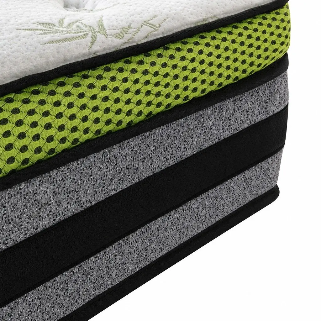 Queen Pocket Spring Mattress with Cooling Gel Memory Foam
