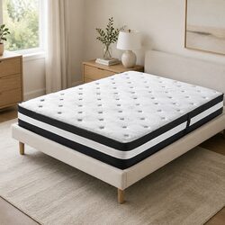 Premium Double Pocket Spring Mattress 5 Zone 25cm