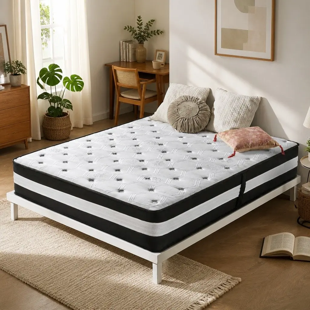 5 Zone Pocket Spring Cooling Mattress 25cm Medium Firm