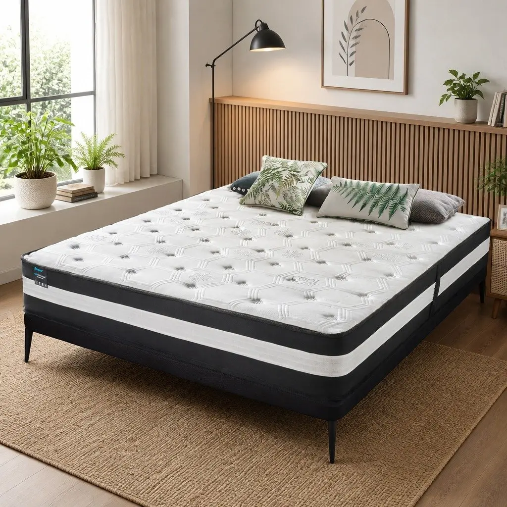 5 Zone Pocket Spring Cooling Mattress 25cm Medium Firm