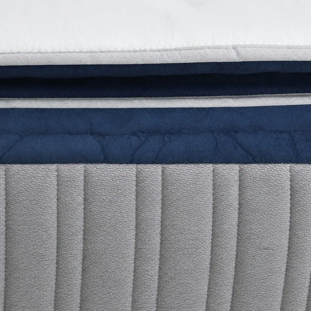 King Single Spring Mattress Pillow Top 32cm Pocket Coil Bed Support System
