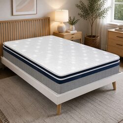 Premium Queen Pillow Top Spring Mattress 32CM