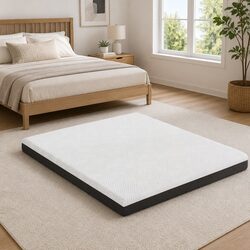 Double Mattress Gel Memory Foam Cooling Breathable 15cm Medium Firm Support