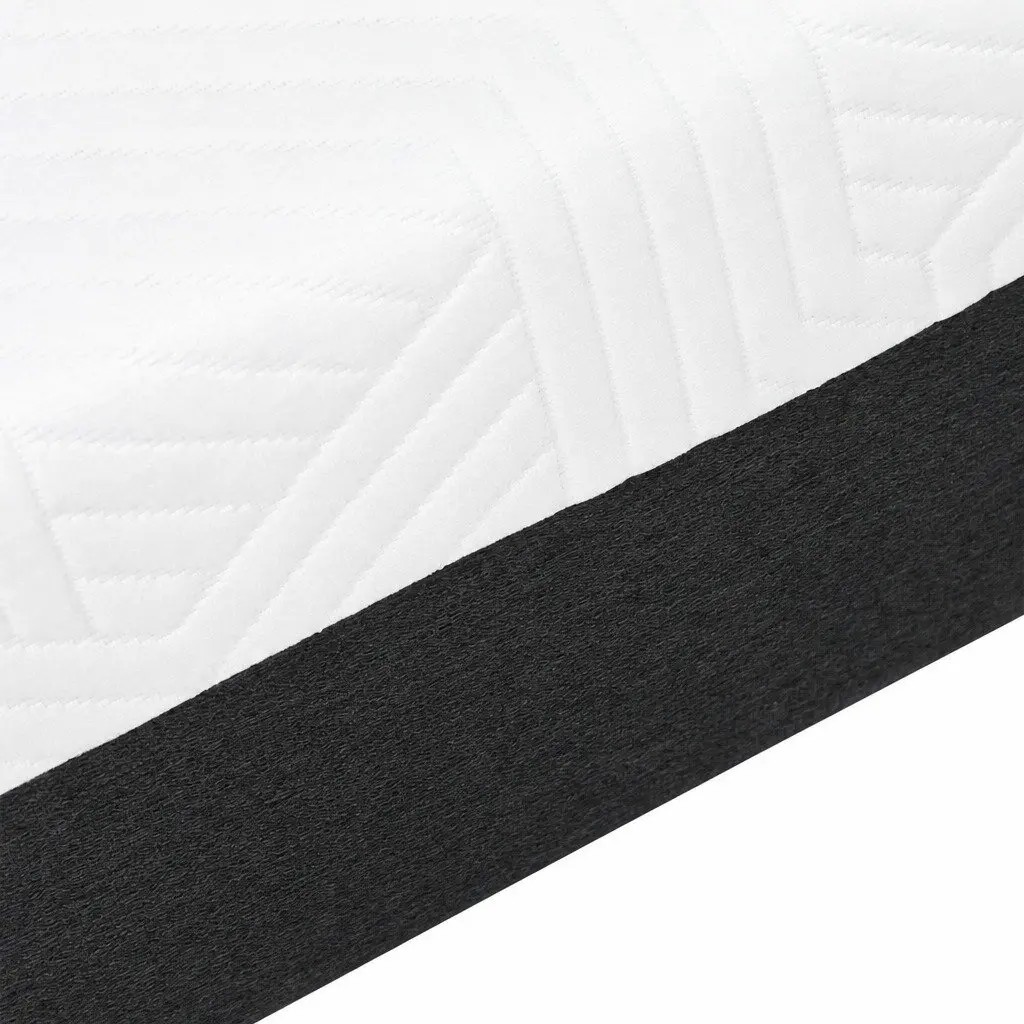 Single Mattress Gel Memory Foam 15cm Medium Firm White