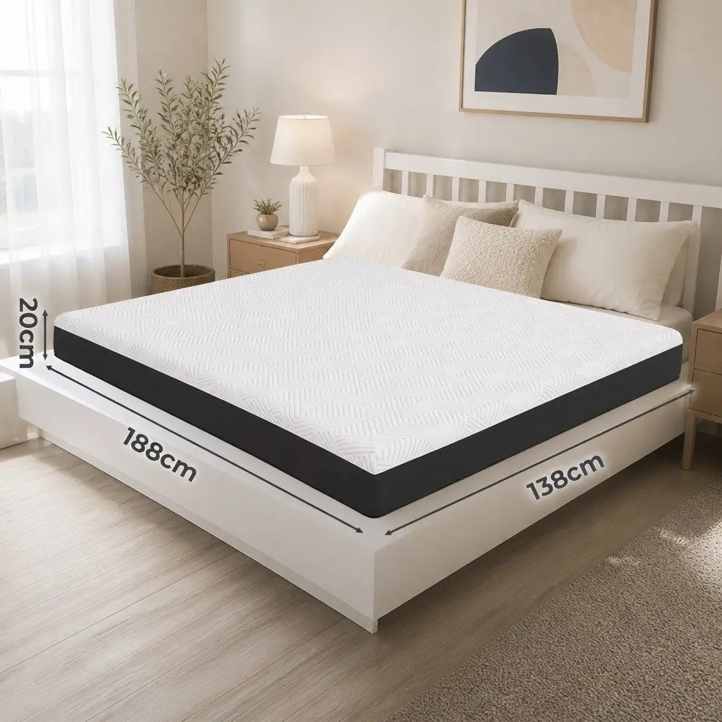 Cooling Gel Memory Foam Mattress Pad