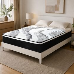 King Medium Firm Hybrid Foam Pocket Spring Mattress