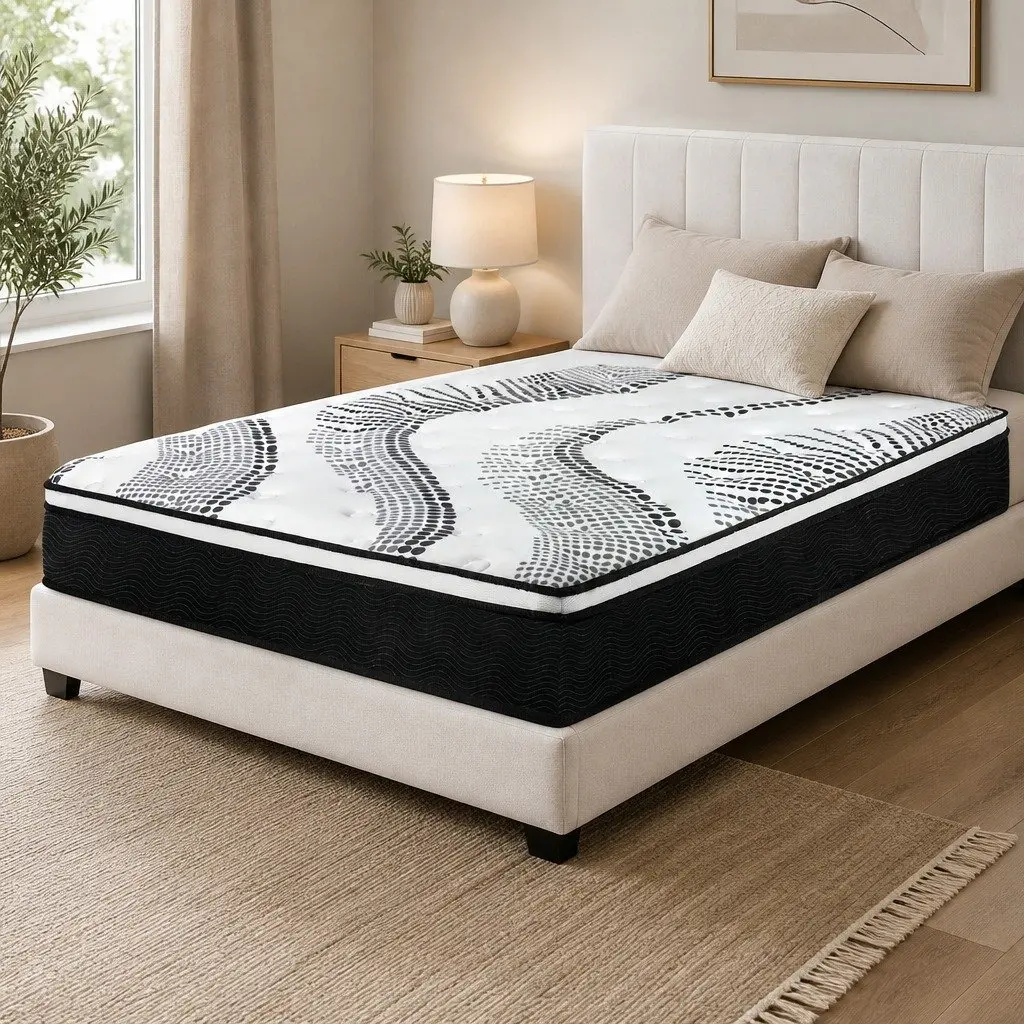Queen Mattress with 7-Zone Pocket Spring & Hybrid Foam