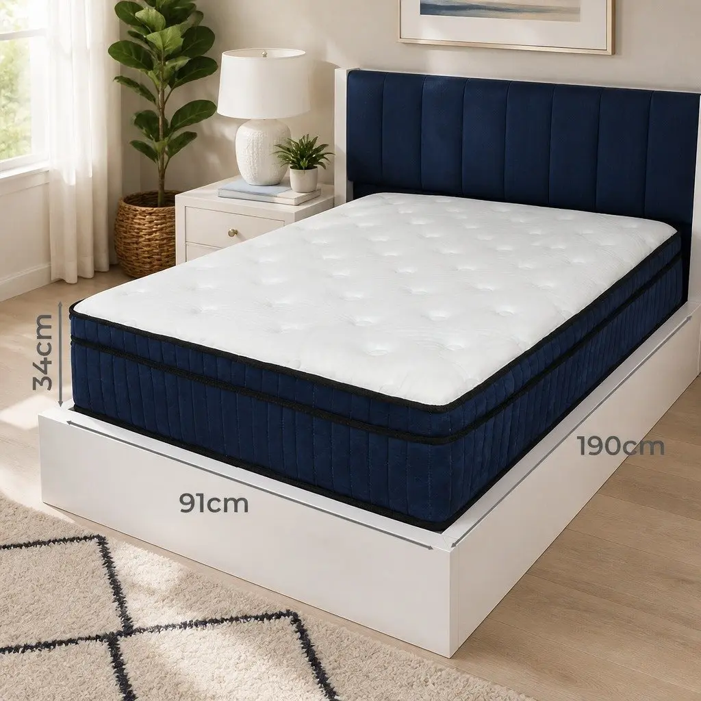 7 Zone Pocket Spring Mattress for Single Beds