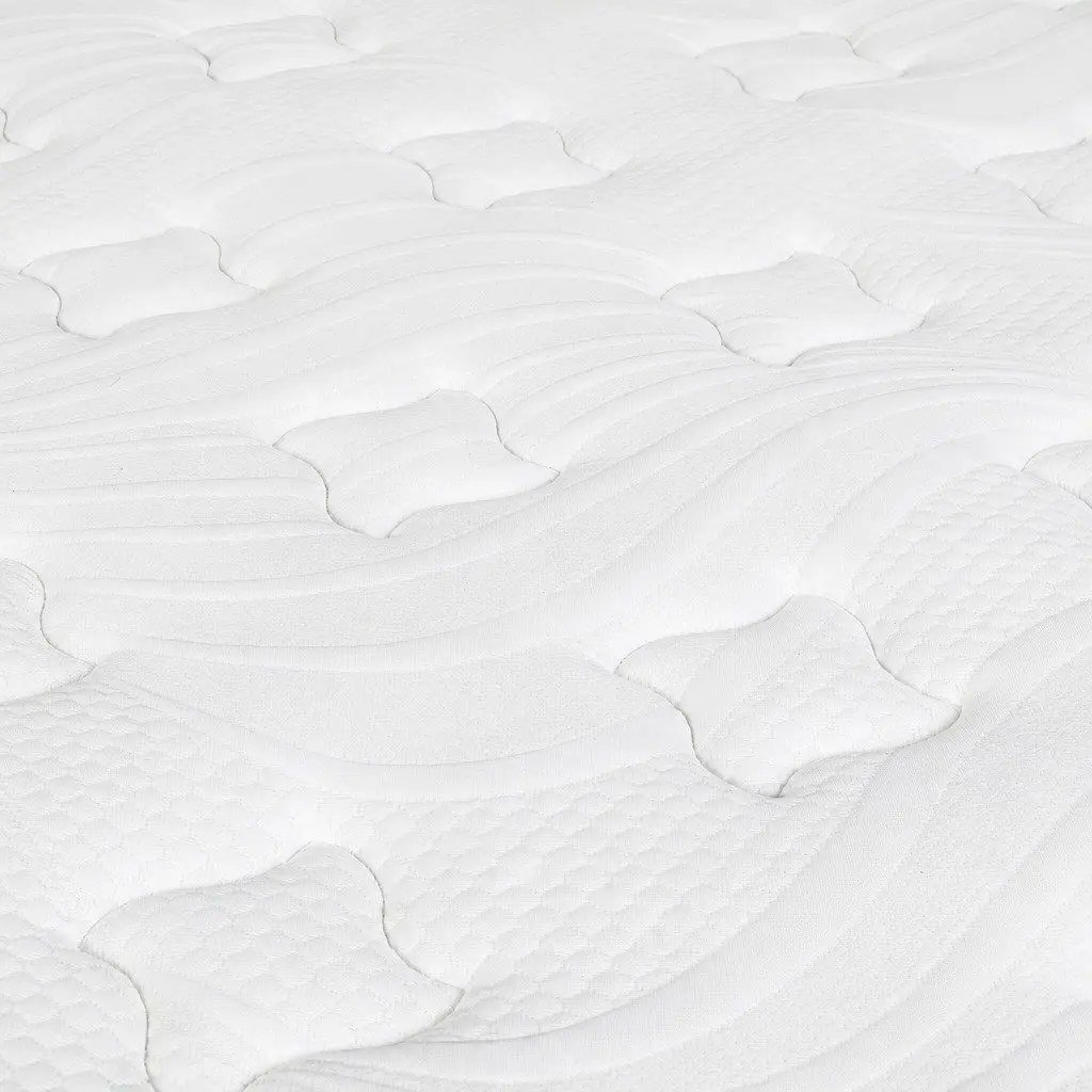 Pocket Spring Mattress Hybrid Foam 26cm King Single White Orange Black
