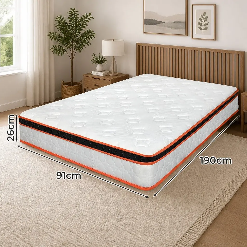 7 Zone Pocket Spring Mattress with Medium Firm Support
