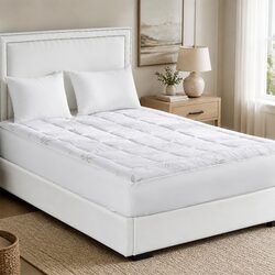 Premium King Bamboo Pillowtop Mattress Topper for Superior Comfort