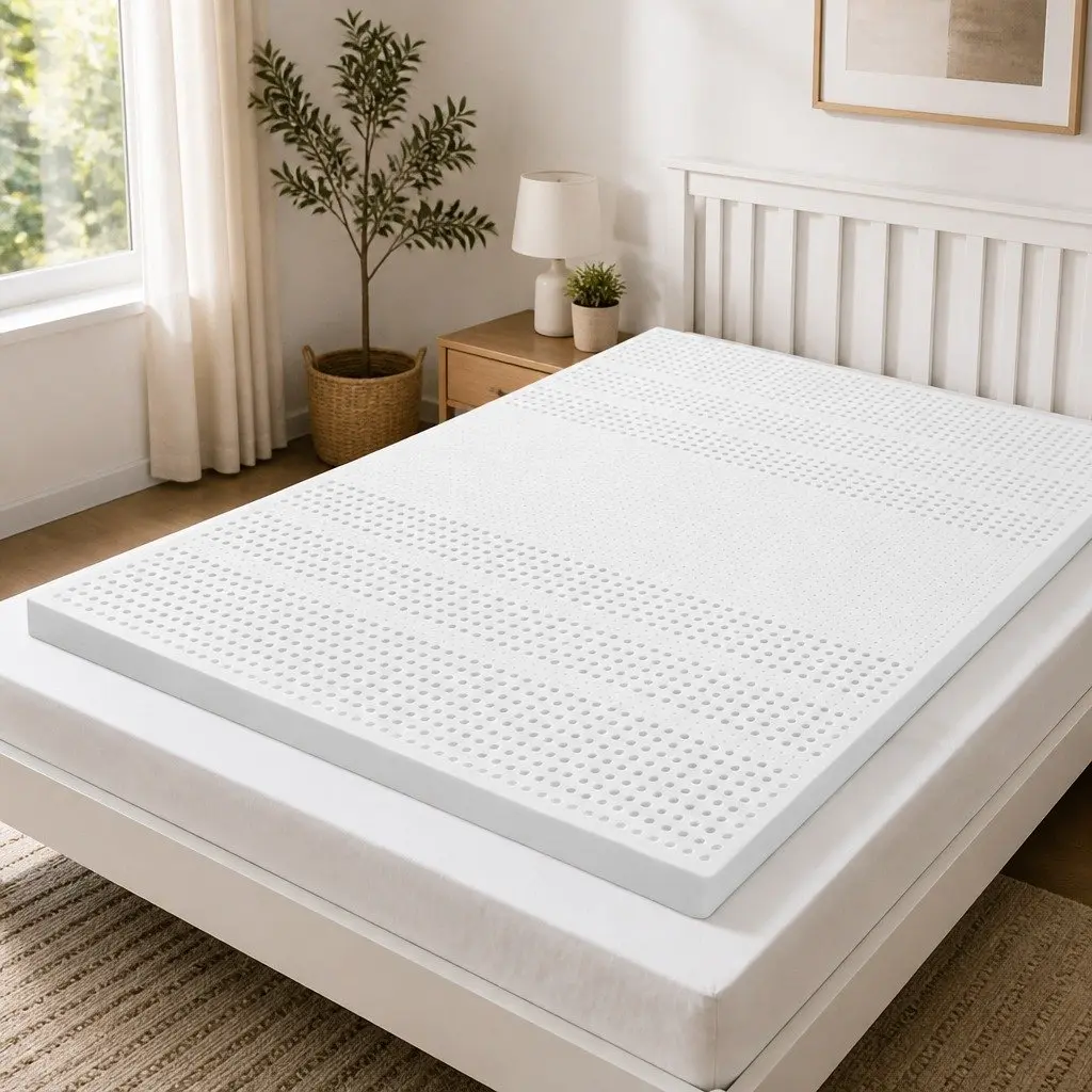 5cm Latex Double Mattress Topper for Restful Sleep