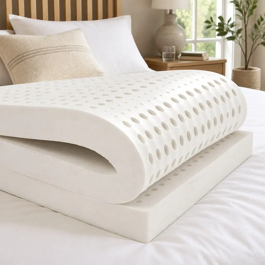 5cm Latex Double Mattress Topper for Restful Sleep