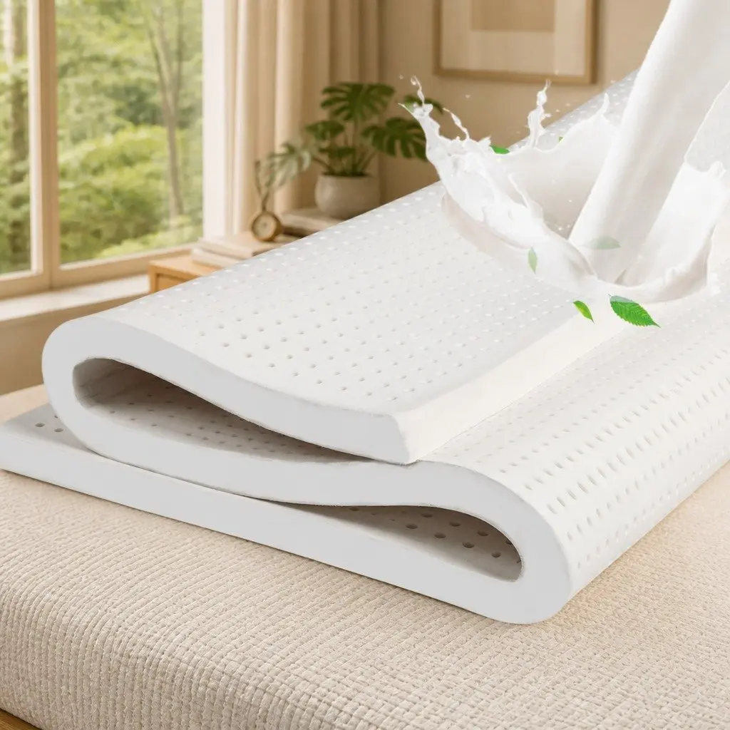 5cm Latex Double Mattress Topper for Restful Sleep