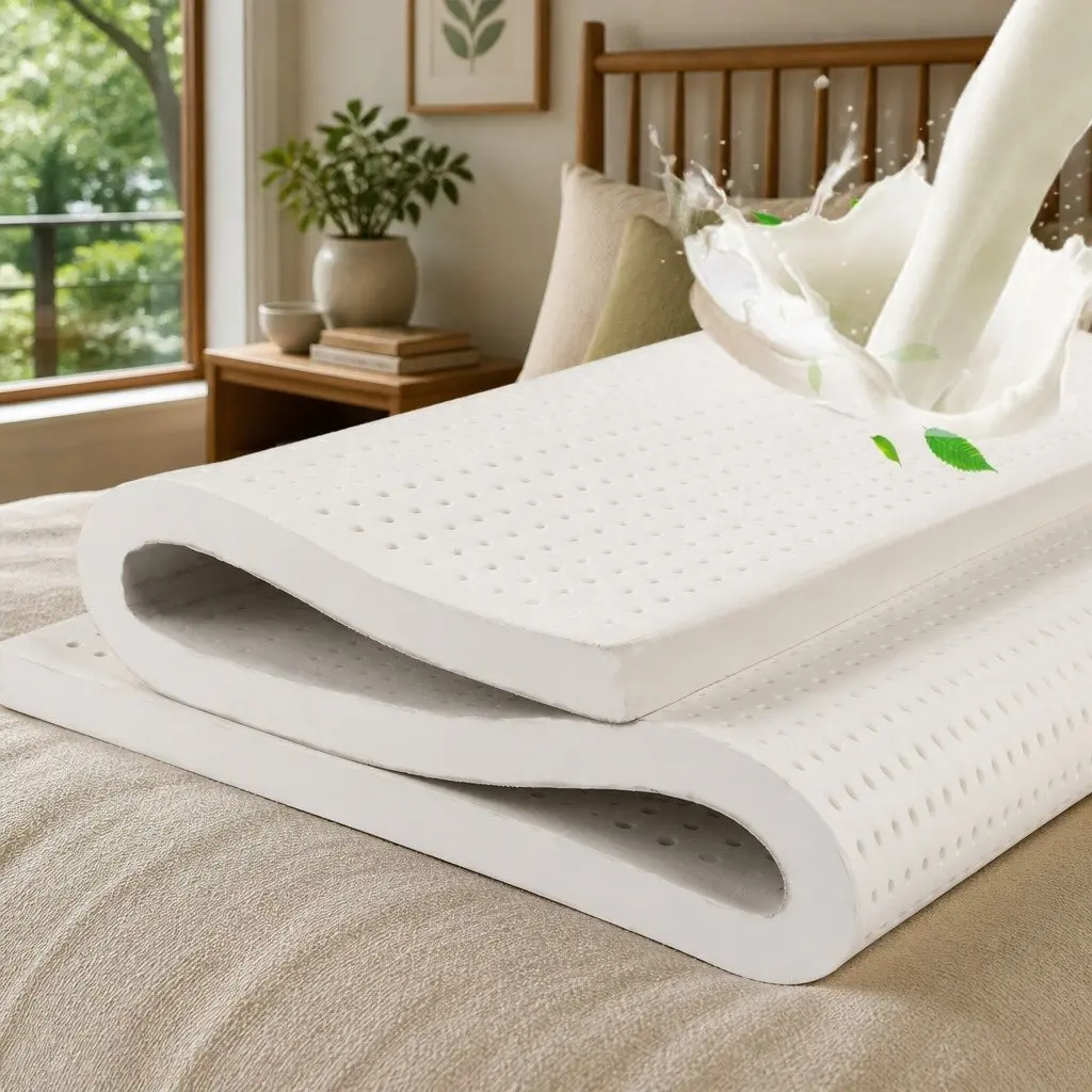 5cm Latex Double Mattress Topper for Restful Sleep