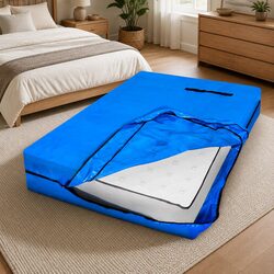 Mattress Storage Bag Protector Plastic Cover Single Portable Moving Protection