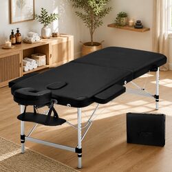 Aluminium Portable Massage Table 75cm Wide for Therapies