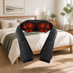 Premium Neck Massager with 8 Massage Nodes and Heat