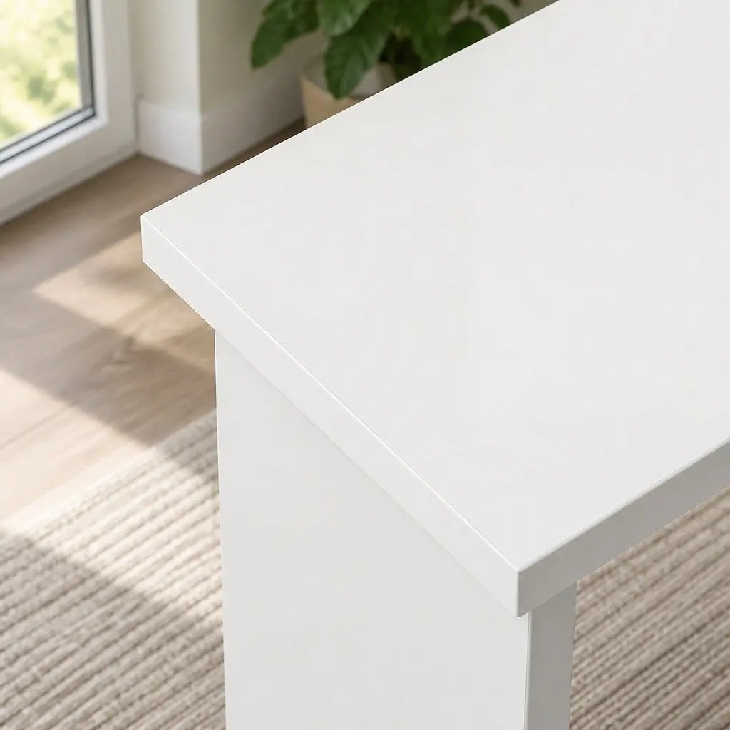 Narrow Side Table Modern Office Bedside Storage Magazine Rack Slim End Table
