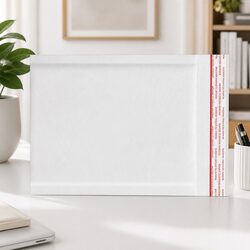 Padded Mailing Envelopes 100x180mm Self-Sealing Bubble Mailer 200 Pack White