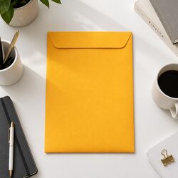 Durable Yellow Kraft Mailing Paper Envelope 230x330mm 500 Pack