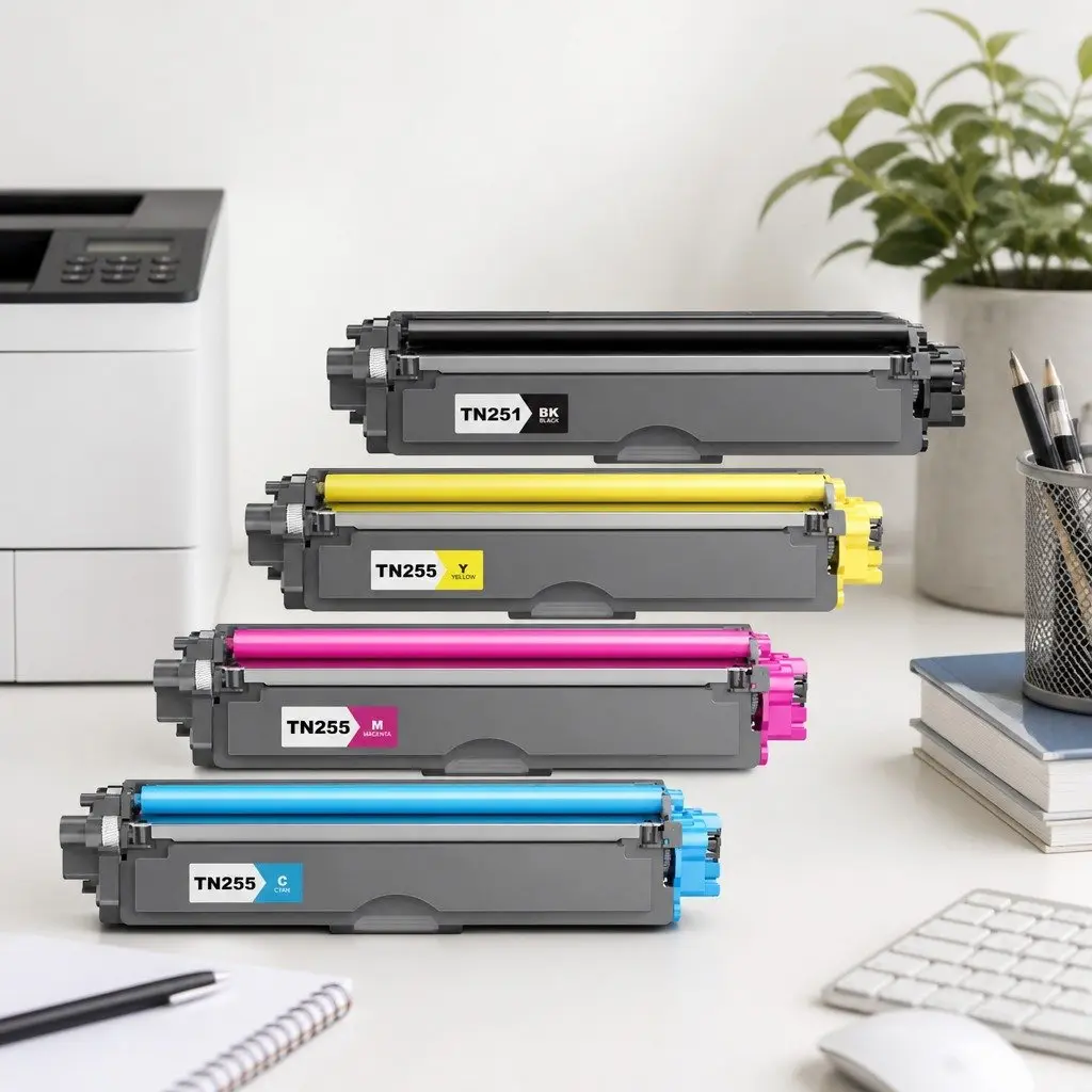 TN-251 Toner Cartridge Set for Brother Printers