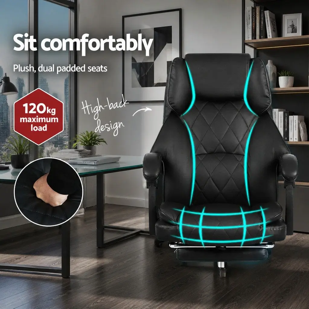 Executive Office Chair with Footrest