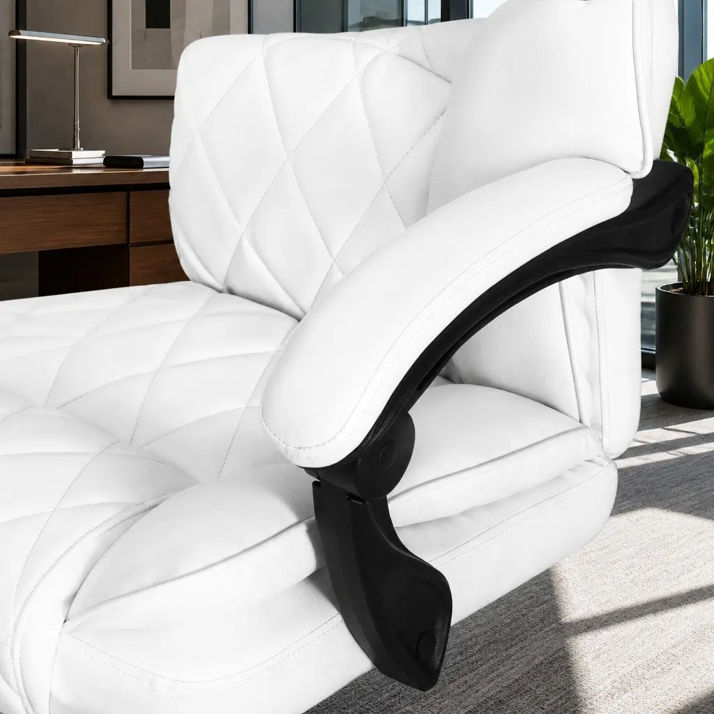 High-Back Executive Office Chair with Recline Function