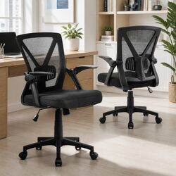 Ergonomic Mid Back Mesh Office Chair with Lumbar Support