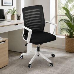 Durable Ergonomic Mesh Office Chair with Lumbar Support