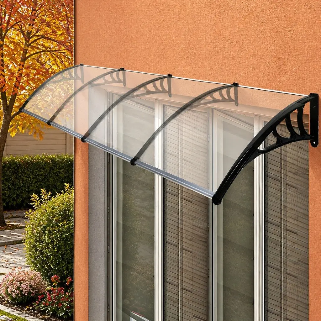 Transparent PC Panel Awning for Windows and Doors