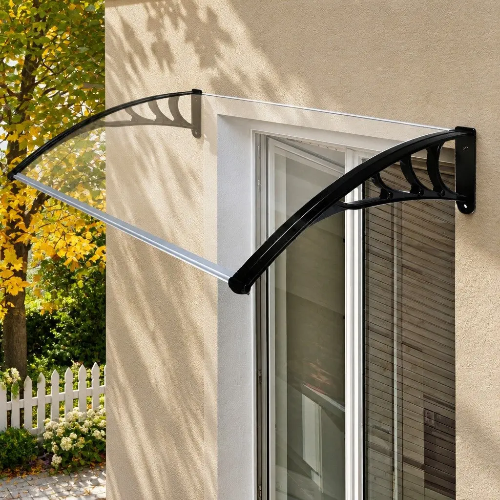 Window Door Awning PC Panel 1M x 1.5M Transparent