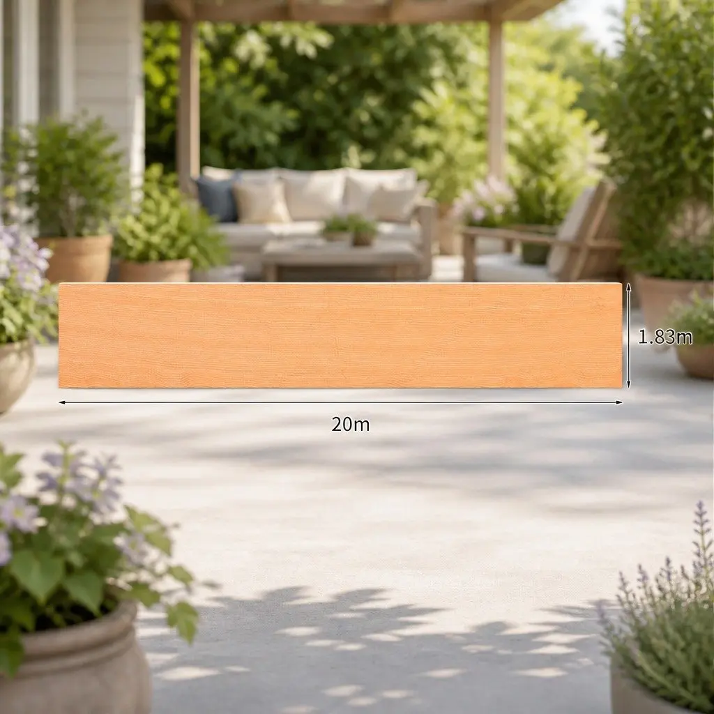Shade Cloth Polyethylene 1.83m Beige