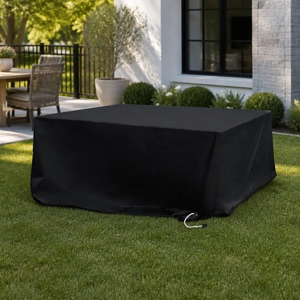 Black Outdoor Furniture Cover for Patio Protection