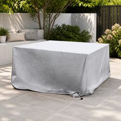Waterproof Silver Outdoor Furniture Cover 242cm x 162cm