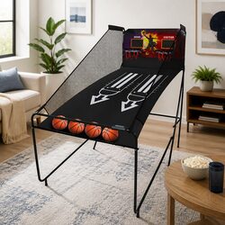 Durable Electronic Basketball Arcade Game with 8 Modes