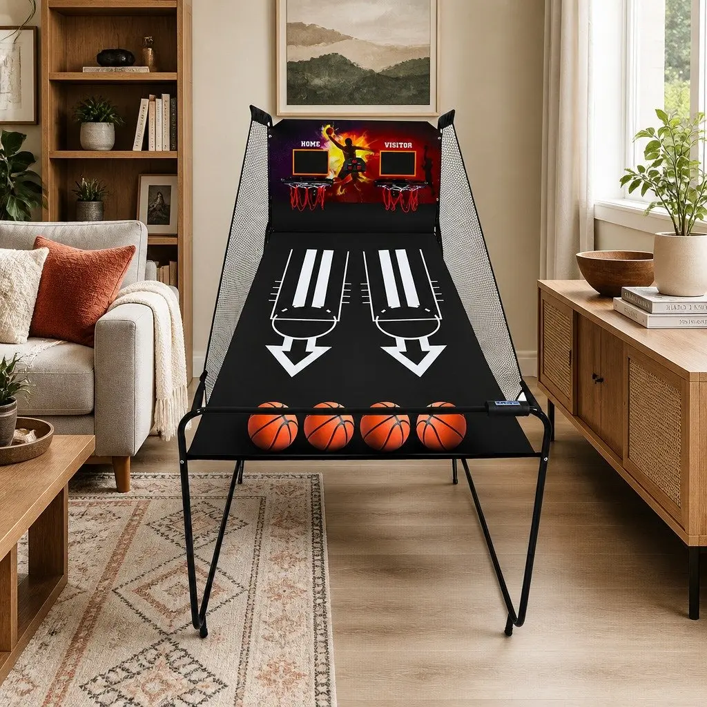 Electronic Basketball Arcade Game with 8 Modes